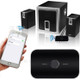 Bluetooth 4.0 Transmitter Receiver 2-in-1 3.5mm Wireless Audio Adapter for TV / Home Stereo System etc. - Black