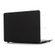 Black Matte Plastic Hard Case for MacBook 12-inch with Retina Display(2015)