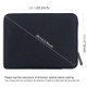 HAWEEL Splash-proof Shockproof Oxford Pouch Case Tablet Bag for 9.7-inch Tablet/Laptop - Black