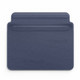 WIWU Skinpro 2nd Generation Ultra-thin PU Leather Laptop Sleeve Bag for MacBook Pro 13.3inch 2016/2017/2018/2019/2020/M1 - Blue