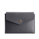 CARTINOE 13.3-inch Anti-Scratch Waterproof PU Leather Laptop Sleeve Cover+Mouse Bag, 33.5*23cm - Dark Grey