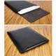 SOYAN PU Leather Pouch Case and Mouse Pad 2-in-1 for MacBook Air/Pro 13.3-inch - Black