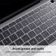 ENKAY HAT PRINCE Ultra-thin TPU Dust-proof Keyboard Protective Film [EU Version] for MacBook Air 13.3-inch (A2179/A2337)