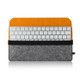 PU Leather+Felt Protective Sleeve Storage Case Bag for Apple Magic Keyboard