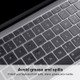 ENKAY HAT PRINCE Ultra-thin TPU Keyboard Guard Film for Apple MacBook Air 13.3 inch (2018) (A1932) EU version