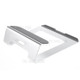 Aluminum Alloy Laptop Holder Stand Desktop Notebook Heat Dissipation Bracket - Silver