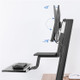 NORTH BAYOU L80 for Home Office 17-32 inch Computer Monitor Desktop Riser Lifting Stand with Keyboard Plate
