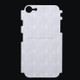 For iPhone 8 & 7 0.08mm 3D Cat Eyes Frosted PVC Material Skin Sticker Screen Back Protective Film