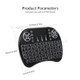 Air Mouse Keyboard 2.4G Wireless RF Remote Control Backlit Multimedia Remote Touchpad Rechargeable Combos Handheld Keyboard