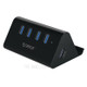 ORICO SHC-U3 4 Port USB3.0 Hub with Phone & Tablet Stander - Black