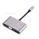 5-in-1 Type-C to VGA/PD Multi - function HD Concentrator for Switch USB3.1 HUB Docking Station