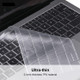 ENKAY TPU Keyboard Protector Cover for MacBook 12 Inch (2015) without Touch Bar & Pro 13.3 Inch (2016) without Touch Bar (A1708), Europe Version