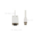 New Thunderbolt Port to VGA Adapter Cable for Apple MacBook,Length:1.8m(6FT)