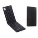 GK228 Bluetooth Wireless Keyboard 66 Keys Folding Portable Office Keyboard with Stand for Phone Tablet Laptop - Black