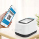 Supermarkets Stores USB Wired Barcode Hands-free Scanner Versatile Scanning - White