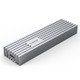 ORICO ORICO-FV35C3-G2 Aluminum Alloy M.2 NVMe SSD Case 10Gbps High Speed PC Laptop External Hard Drive Enclosure Case - Silver