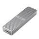 ORICO ORICO-M231C3 6Gbps M.2 SATA SSD Case Aluminum Alloy Hard Drive Enclosure PC External Hard Disk Case - Grey