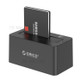 ORICO SuperSpeed USB3.0 SATA Hard Drive Docking Station 1-Bay for 2.5 / 3.5 inch HDD & SSD (6619US3) - US Plug