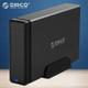 ORICO NS100U3-BK USB 3.0 HDD 3.5 inch External Case Enclosure - Black / US Plug