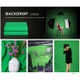 3*2m Solid Color Background for Photo Studio Green Screen Chroma Key Photography Backdrop - Green