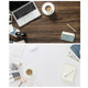 57cmx87cm Stylish Background Paper Wood Waterproof Food Photo Backdrop Double Sided Design Photograph Accessories - Desktop