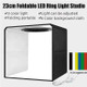 Portable Photo Studio 30 x 30cm/11.8 x 11.8-inch Portable Photo-Box Booth Mini Shooting Tent Kit with 6 Color Photo Backdrops for Product Photography
