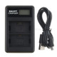 LCD Display Dual-Channel LP-E6 Battery USB Charger for Canon 7D 6D 5D 60D