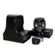 PU Leather Camera Cover + Strap for Canon EOSM/EOSM2/EOSM 10 with 15-45mm Lens - Black