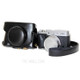 PU Leather Camera Bag Protective Case Cover for Fujifilm X30 - Black