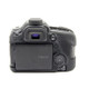 Soft Silicone Protective Case for Canon EOS 80D DSLR Camera - Black