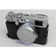 PU Leather Half Camera Case for Fujifilm X100F - Black