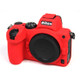 Soft Silicone Protective Camera Case Dustproof Shell for Nikon Z5 - Red