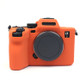 For Sony A7M4 Well-Protective Anti-collision Environmental Friendly Silicone Camera Protective Cover Case - Orange
