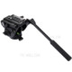PULUZ PU3501 Tripod Pan Head, 360 ° Rotatable Hydraulic Damping Head with 1/4" and 3/8" Screw for DSLR Camera, Video Camcorders - Black