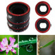 Lens Adapter Mount Auto Focus AF Macro Extension Tube Rings Set for Canon EF-S Lens