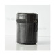 Camera Lens Pocket PU Leather Case for Nikon Canon Sony Fujifilm etc - Size: M / Black