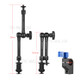 11-inch Adjustable Articulating Friction Arm with 15mm Rod Clamp Mount for Field Monitor