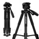 ANDOER TTT-663N 57.5inch Travel Lightweight Camera Tripod for Photography Video Shooting Support DSLR SLR Camcorder with Carry Bag