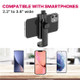 ULANZI Flexible Phone Vlog Kit Smartphone Video Octopus Tripod Stand + 2 Extension Arms + 5500K Mini LED Video Light + Cardioid Condenser Microphone + Rotatable Phone Holder with Cold Shoe for Vlog Live Streaming Video Conference