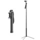 ULANZI MT-53 Aluminum Alloy Extendable Selfie Stick Tripod Anti-shake Stand with Phone Holder Built-in LED Fill Light Remote Shutter