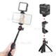 ULANZI Combo 6 Selfie Stick Tripod with Fill Light Detachable Holder for iPhone Android iPhone Video Recording Live Stream Makeup