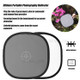 300mm Portable Photography Reflector Gray and White Balance Card Photographic Focus-Board Photography Tools