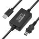 ANDOER Camcorder Charge Cable Replacement USB Type-C to AC-L15 Power Supply Adapter Cable for Sony AC-L10/AC-L10A/AC-L10B/AC-L10C/AC-L15/AC-L15A/AC-L15B/AC-L15C/AC-L100/AC-L100B/AC-L100C/AC-L100D