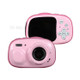 SC003B 2.0" IPS HD Screen 2MP Digital Camera Waterproof Video Recorder Camcorder Kids Toy - Pink