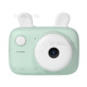 A2 2.4" IPS Screen Macaron Children Camera 4000W Dual Lens 1080P Mini Cute Camera with 32G Memory Card - Green