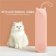 Cat Massage Comb 2-in-1 Pet Hair Removal Comb Massage Tool for Removing Matted Fur - White