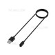 1m USB Charging Cable Smart Watch TPE Charging Cord for Huawei Watch Fit 2/Watch Fit Mini/Band 6 Pro/Band 6/Band 7 - Black
