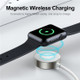 JOYROOM S-IW005 1.5m Type-C Port 2-in-1 Magnetic Wireless Charger for Apple iWatch + PD 20W Fast Charging Cable
