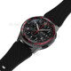 Metal Watch Frame for Samsung Gear S3 Frontier - Black/Red