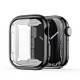DUX DUCIS Somo Series For Apple Watch Series 7 41mm Electroplating Case Soft TPU Anti-Scratch Watch Protector Cover - Black